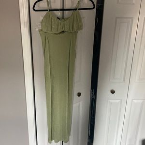 Size small white fox two piece